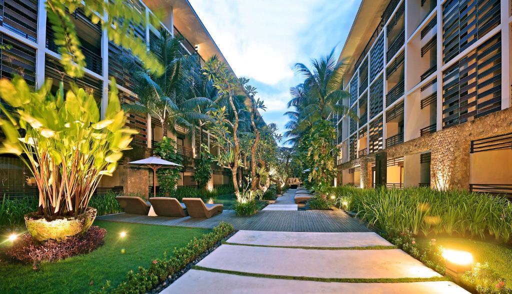 Zahrada ubytování THE HAVEN Bali Seminyak