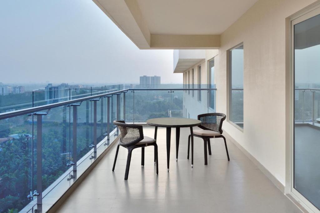Balkón nebo terasa v ubytování Four Points by Sheraton Kochi Infopark