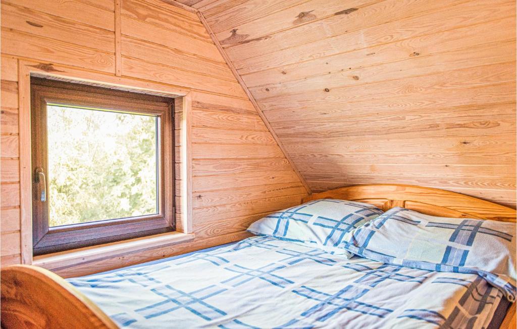 Posteľ alebo postele v izbe v ubytovaní Lovely Home In Sierakow With Wifi