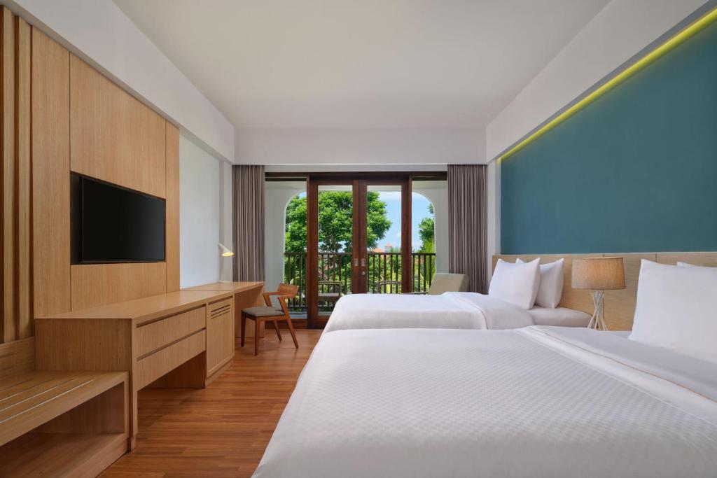 Letto o letti in una camera di Element Bali Ubud