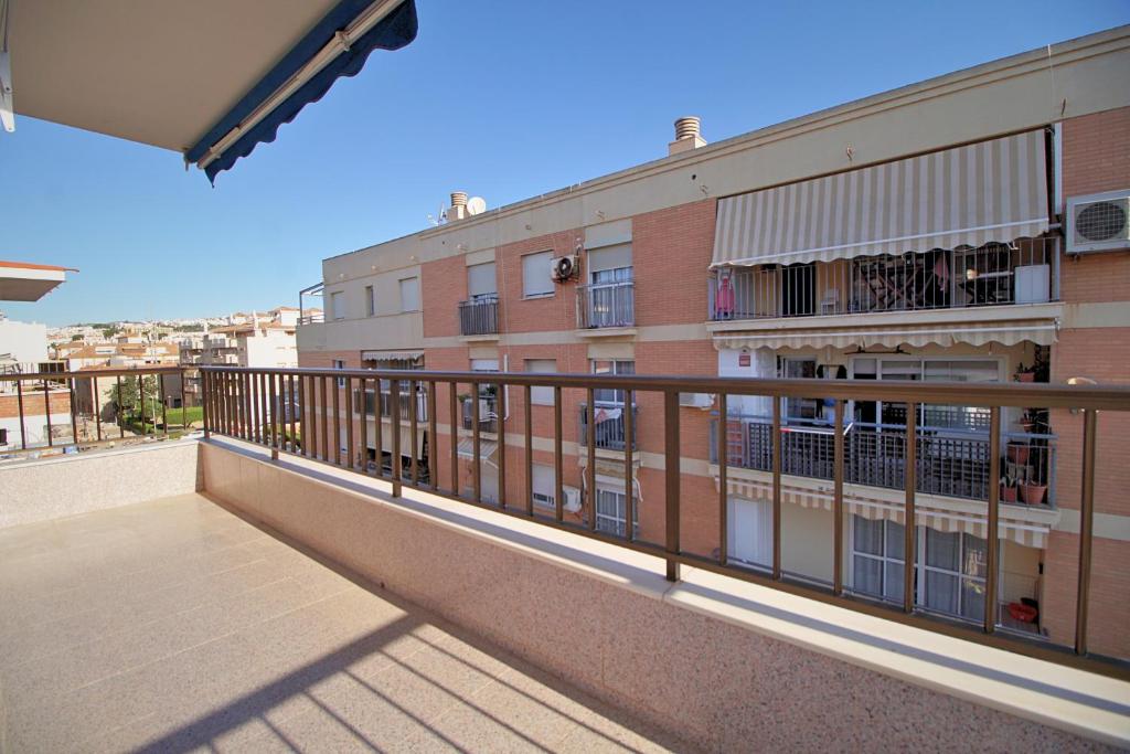 A balcony or terrace at ApartRincón Candelaria