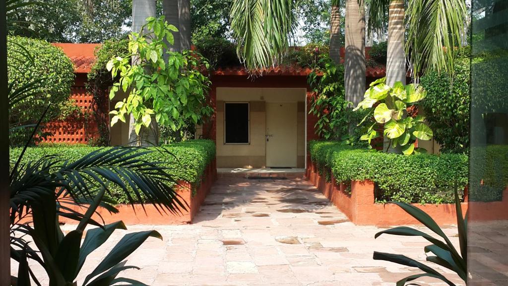 Zahrada ubytování Hotel Sheela, 100m from Taj Mahal
