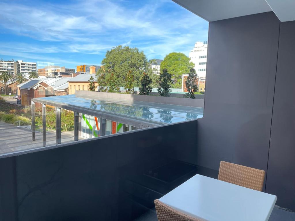Balkón nebo terasa v ubytování Honeysuckle Executive Apartments