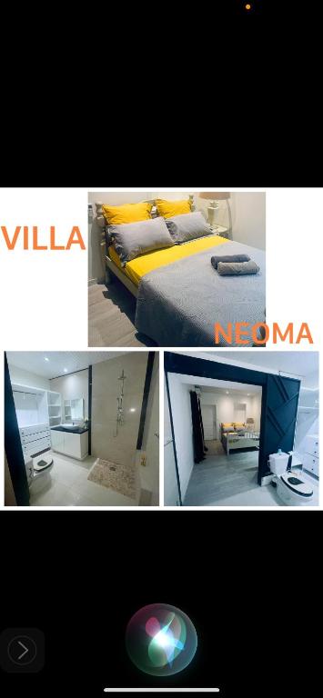 Posezení v ubytování La Villa Néoma