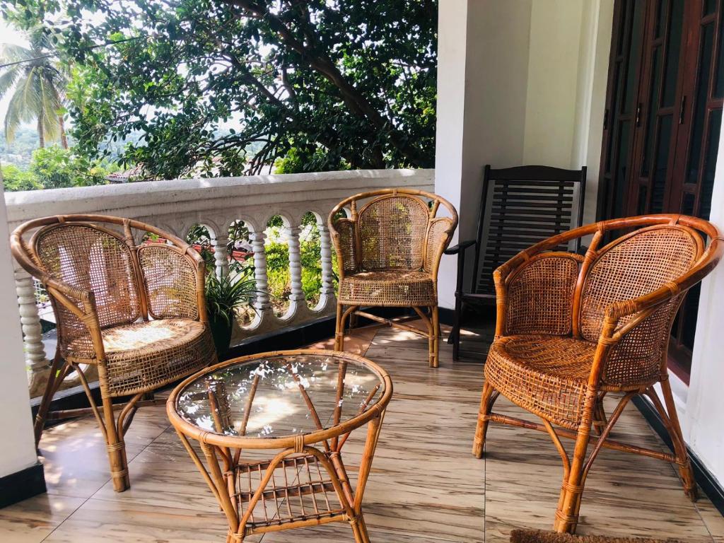 Posezení v ubytování Chandi Mahal HomeStay