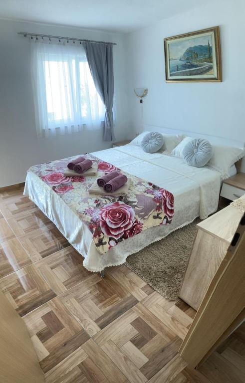 Postel nebo postele na pokoji v ubytování App Matea