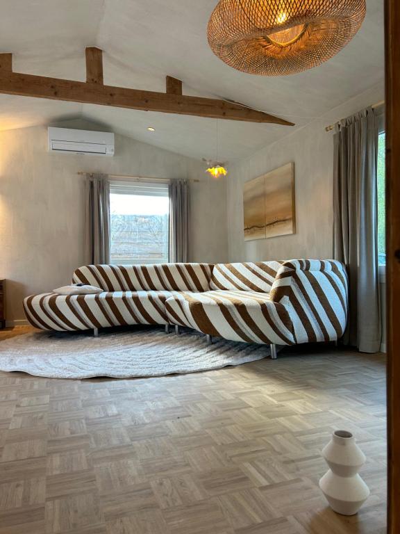 Postel nebo postele na pokoji v ubytování Chalet Leon