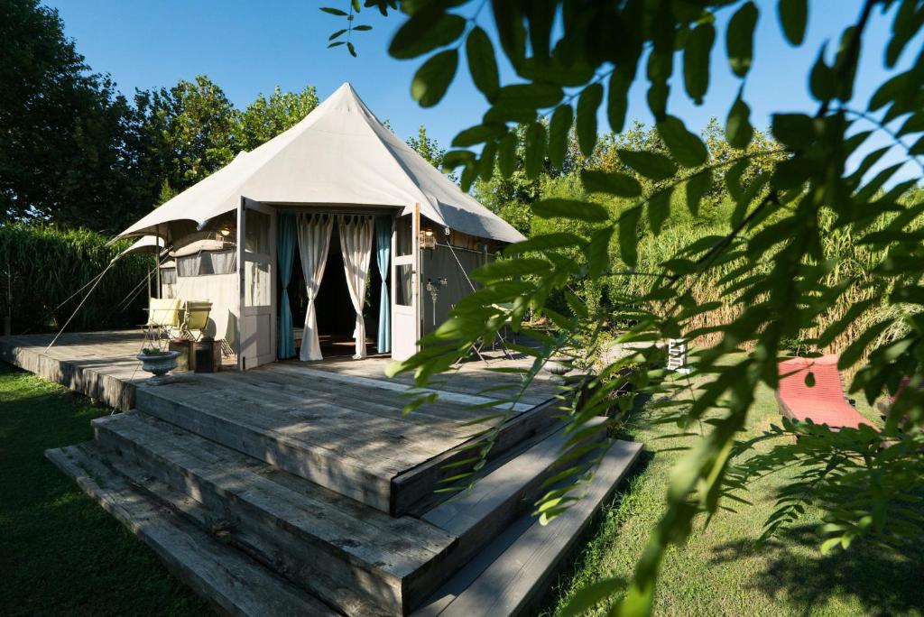 Zahrada ubytování Glamping Canonici di San Marco