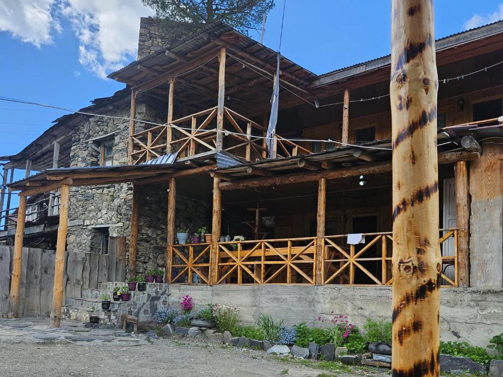 Budova, kde se penzion nachází
