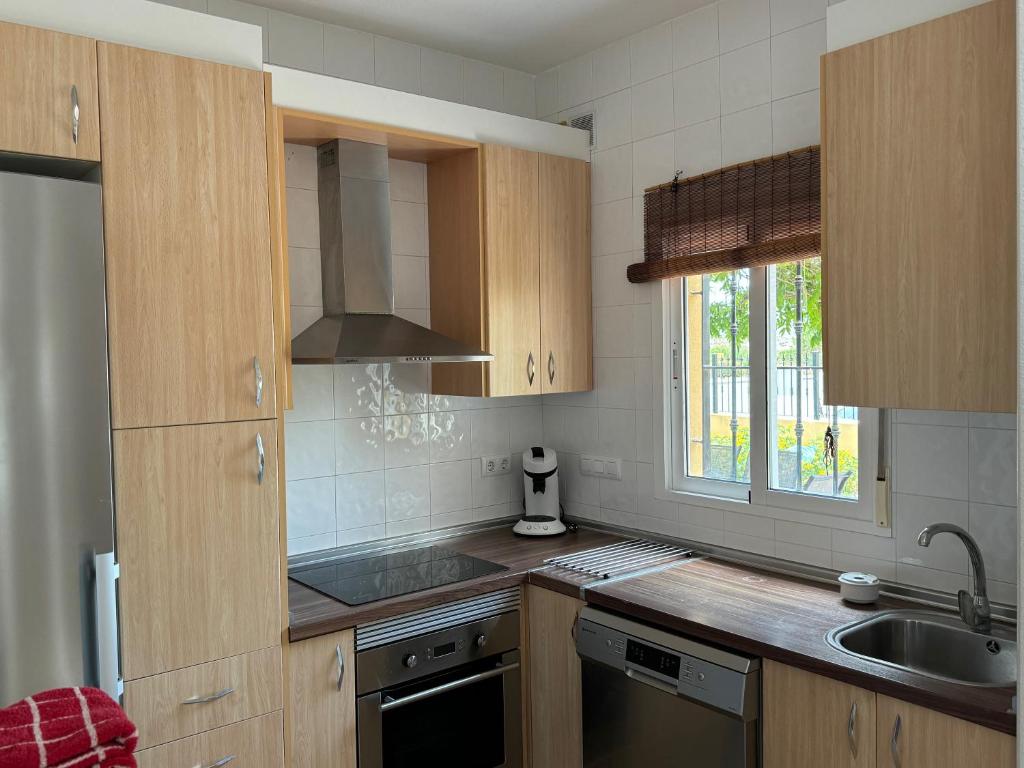 Kuchyň nebo kuchyňský kout v ubytování Villa Maravilla