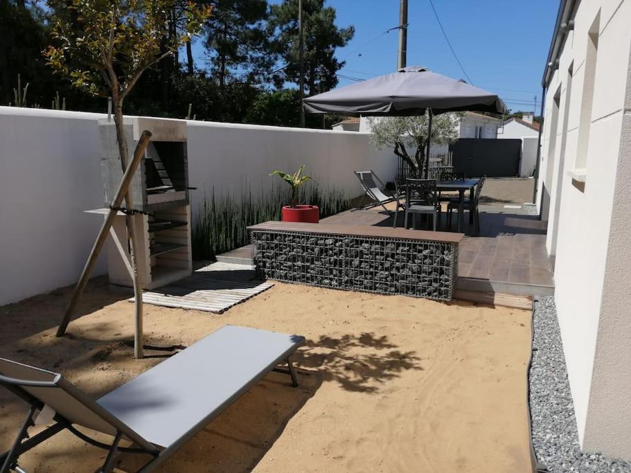 Patio nebo venkovní prostory v ubytování Maison proche centre et plages