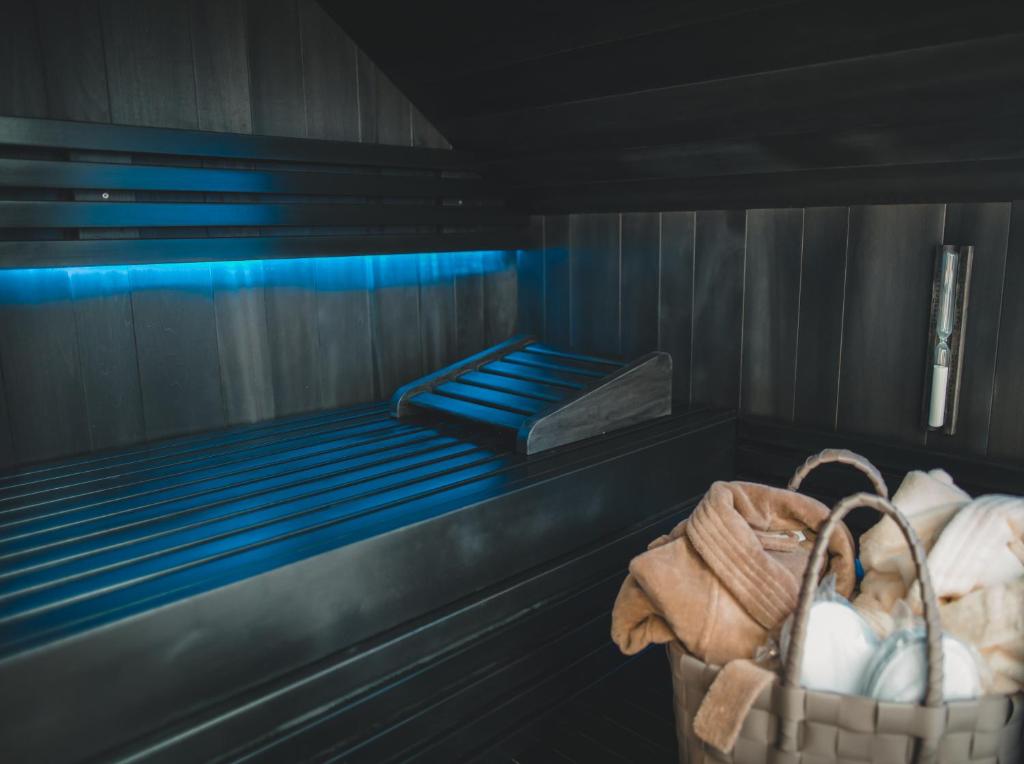 Postel nebo postele na pokoji v ubytování Landhotel Waldeck