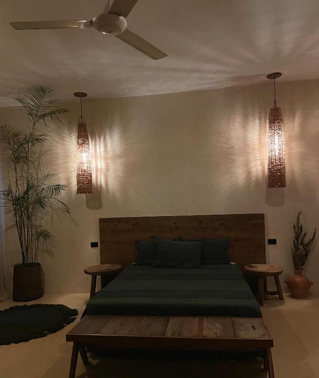 Posezení v ubytování Casa Sílice Guesthouse