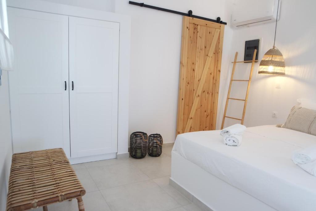 Postel nebo postele na pokoji v ubytování Sea view deluxe studios