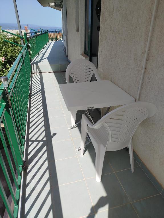 Balkón nebo terasa v ubytování Rooms Tia