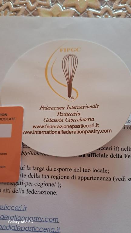 Certyfikat, podpis lub inny dokument wystawiony w obiekcie Casa Holiday Sea Etna Di Enza