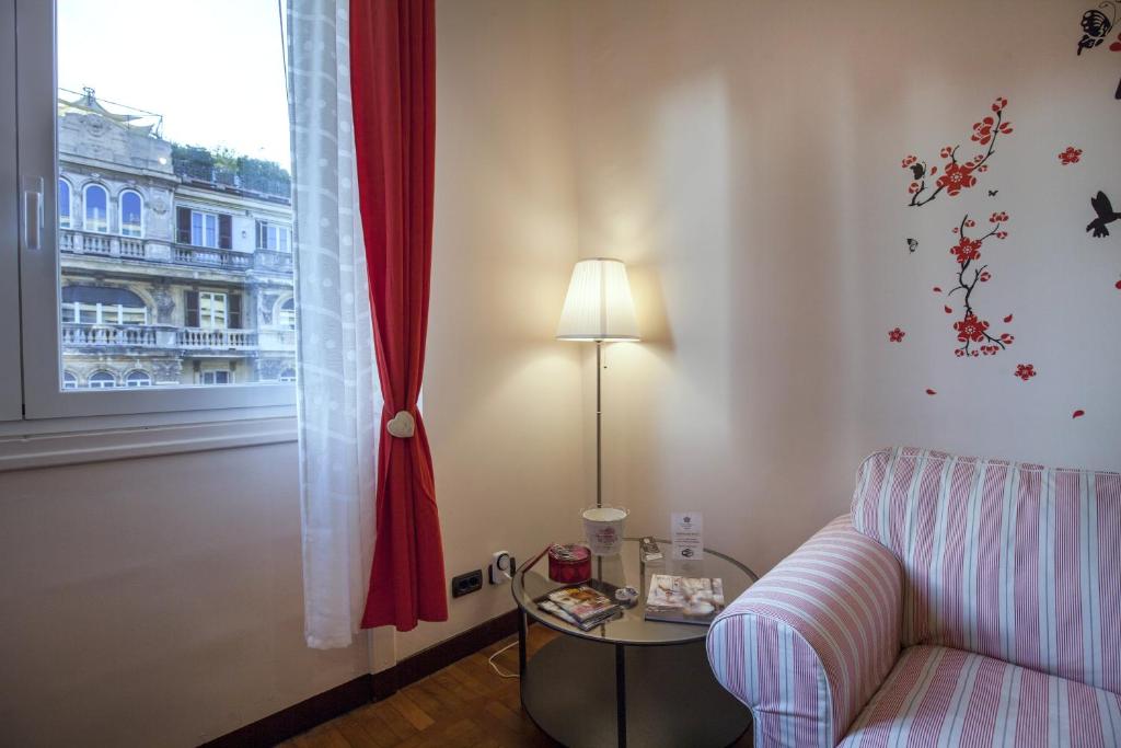 Posezení v ubytování Guesthouse Vittoria Rooms - the Original since 2015