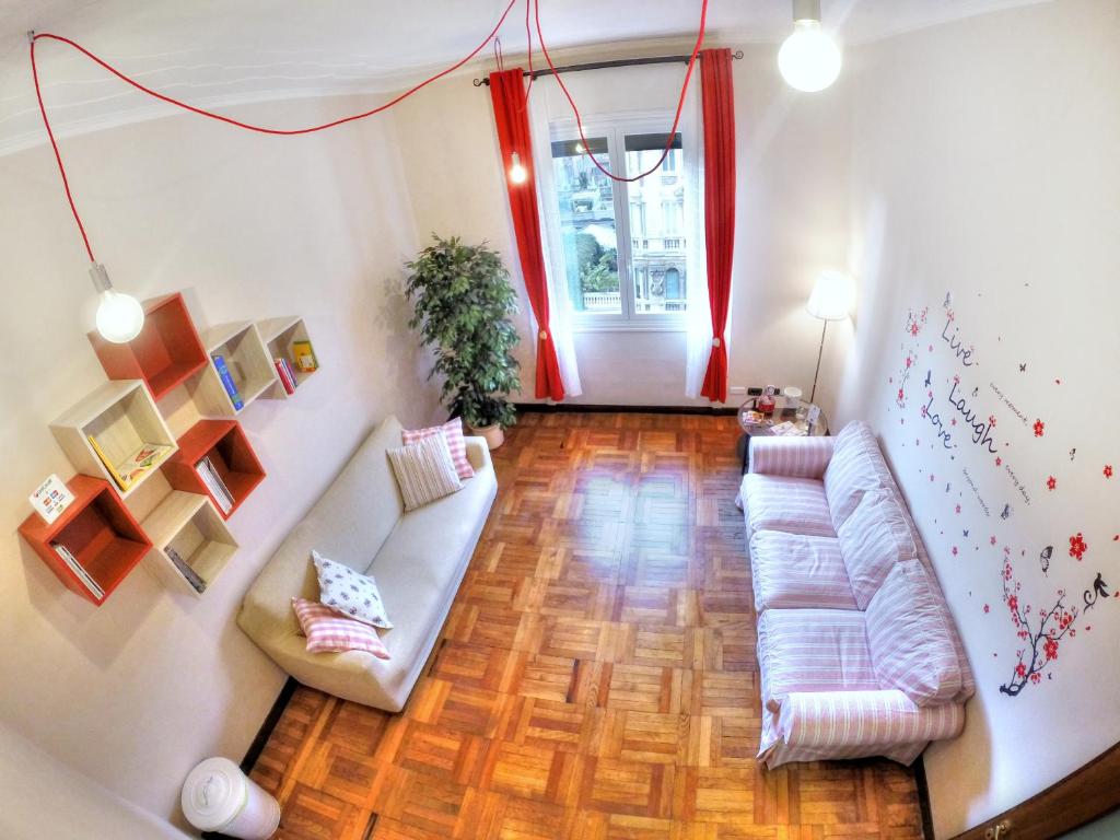 Posezení v ubytování Guesthouse Vittoria Rooms - the Original since 2015