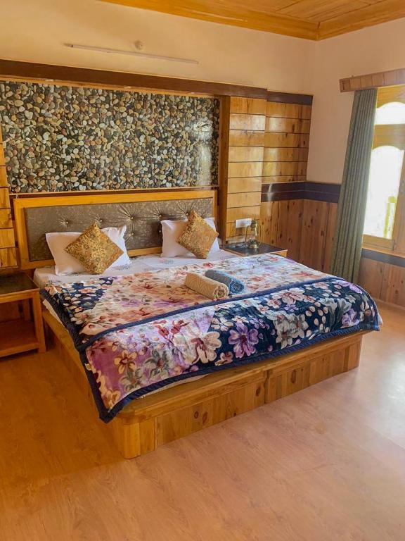 Postel nebo postele na pokoji v ubytování Hotel Thachung