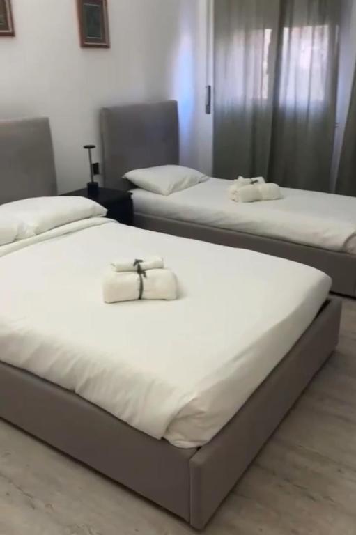 Posteľ alebo postele v izbe v ubytovaní Gaslini 8