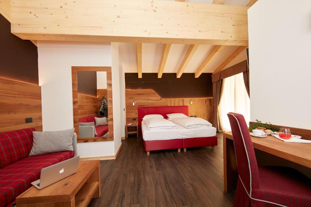 Postel nebo postele na pokoji v ubytování Hotel Valacia