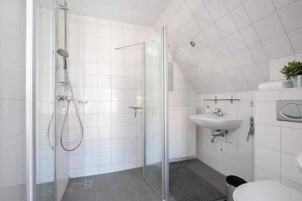 Koupelna v ubytování Apart Hotel De Grote Kade