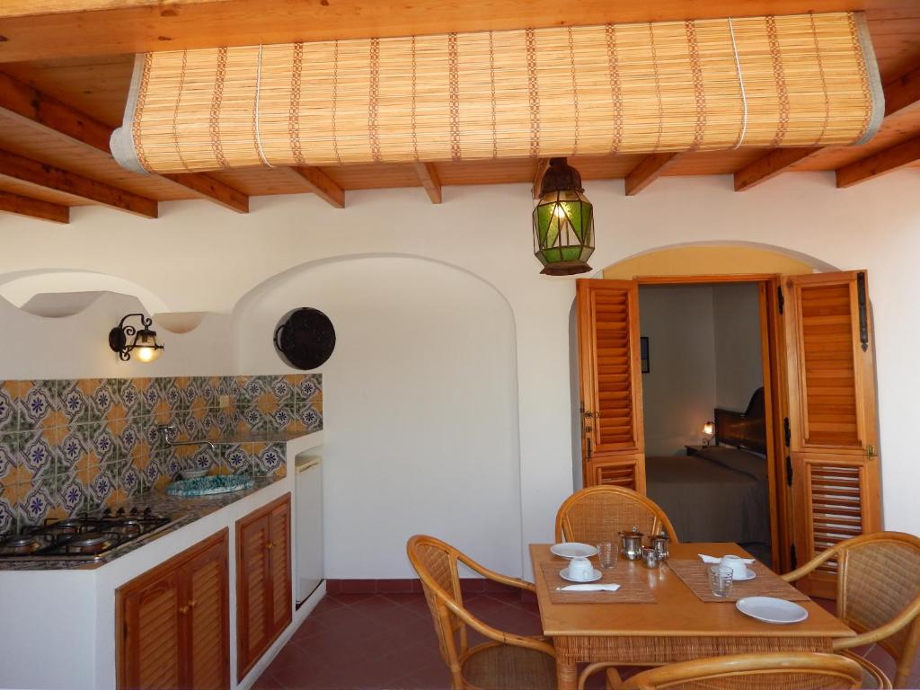 Istumisnurk majutusasutuses Casa Arcada