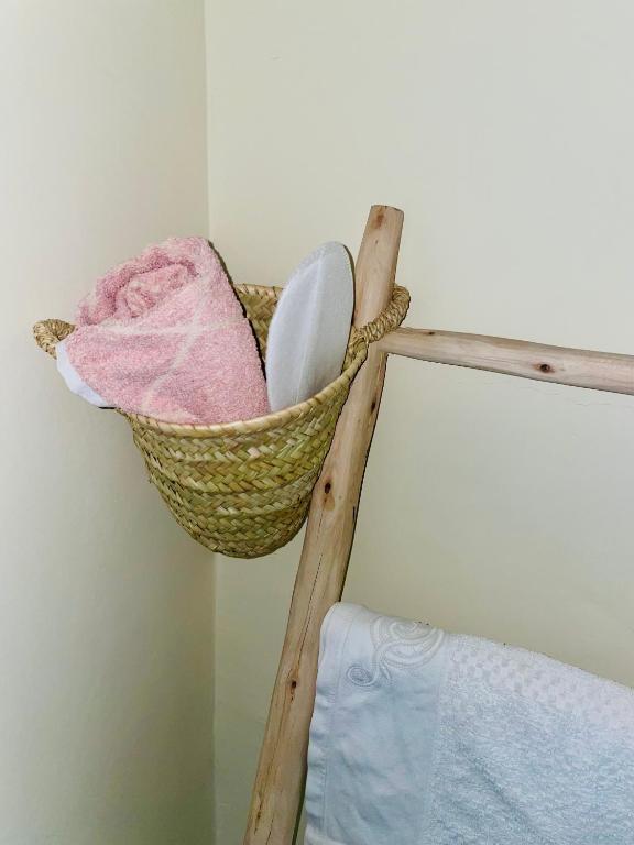 Postel nebo postele na pokoji v ubytování Villa Baddi Marrakech