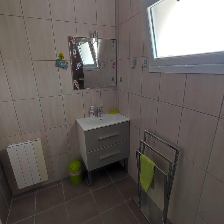 Koupelna v ubytování La Flottille, La Cotinière