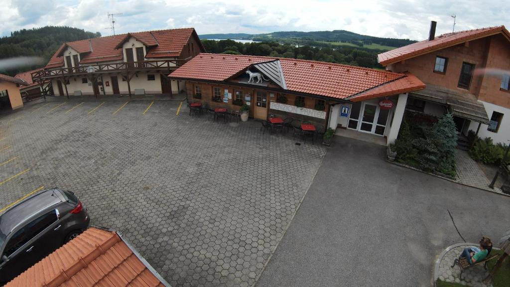 Budova, kde se penzion nachází