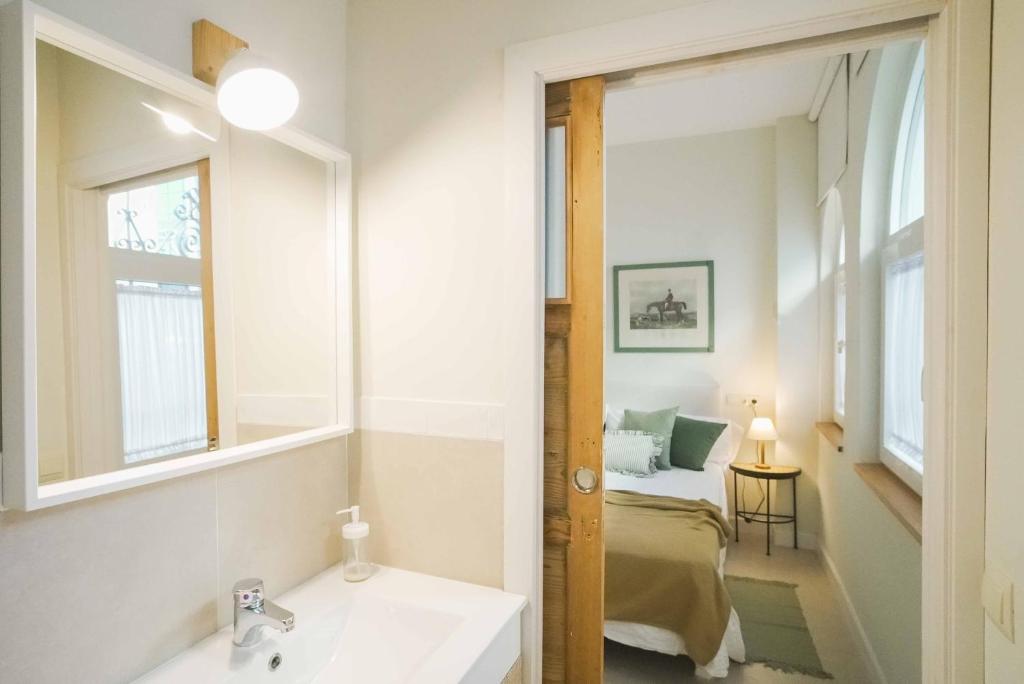 Ένα μπάνιο στο Apartamento Casa Sundheim