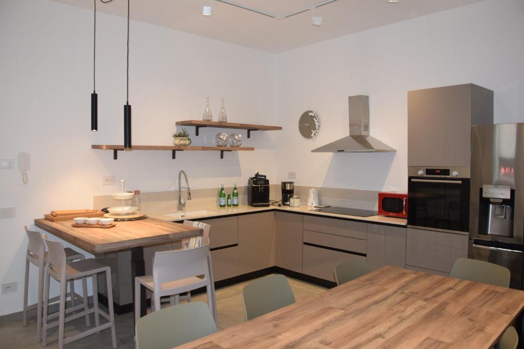 Kuchyň nebo kuchyňský kout v ubytování B&B San Francesco Class