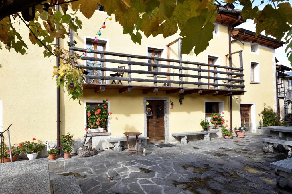 Budova, kde se bed and breakfast nachází