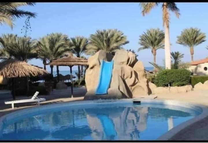 Bazén v ubytování Hurghada Chalet Hotel rent nebo v jeho okolí