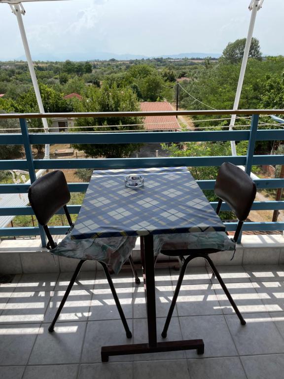 Balkón nebo terasa v ubytování Aktaion Hotel