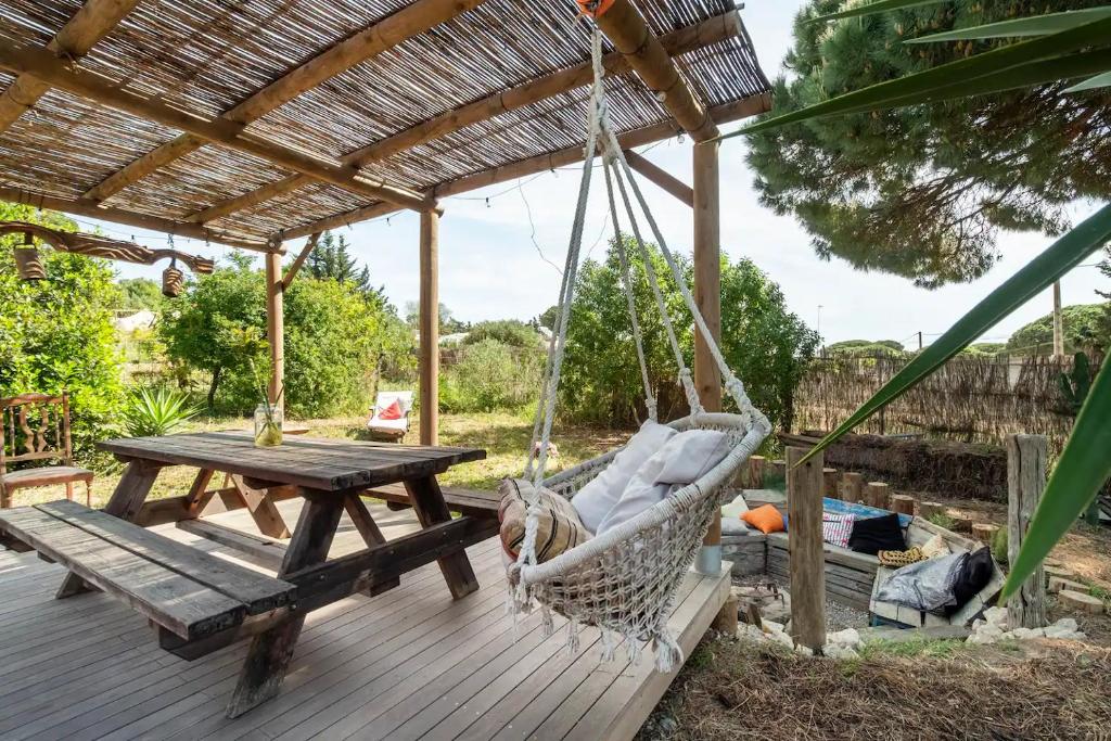 Zahrada ubytování Stone Pines Eco Glamping