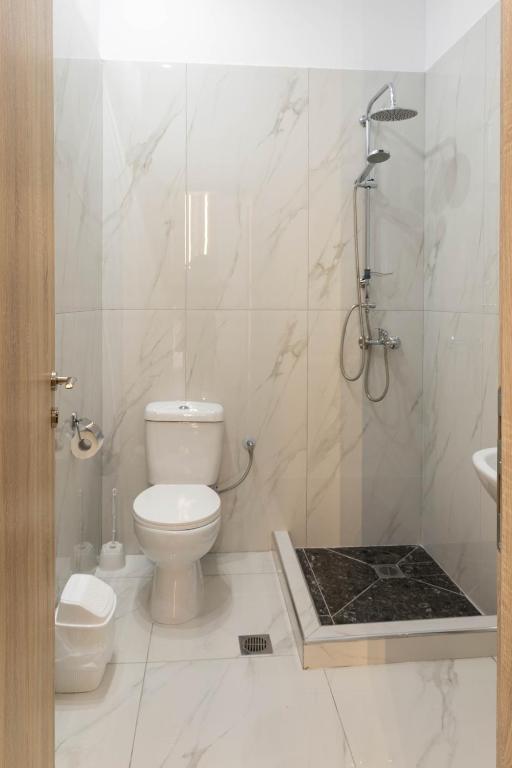 Koupelna v ubytování Hotel12