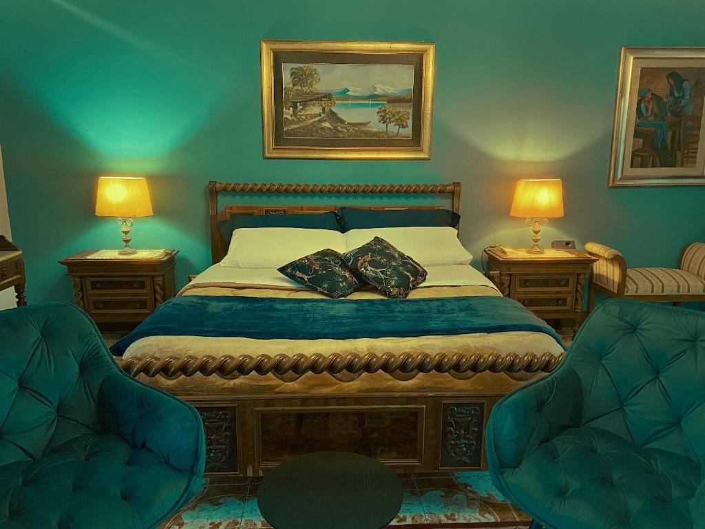 Postel nebo postele na pokoji v ubytování Allure Palace
