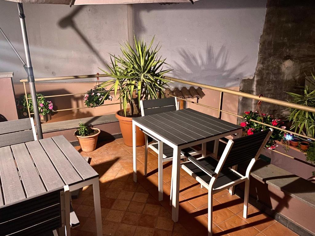 Balkón nebo terasa v ubytování Bianca di Navarra House