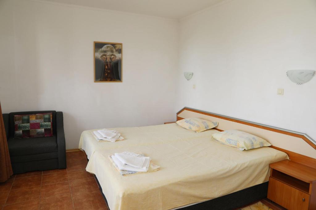 Postel nebo postele na pokoji v ubytování Hotel Sofia Beach