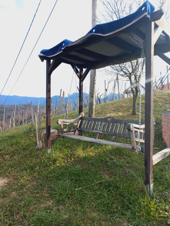 Příroda nedaleko luxury tent