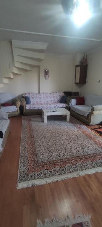 Postel nebo postele na pokoji v ubytování Levent Home