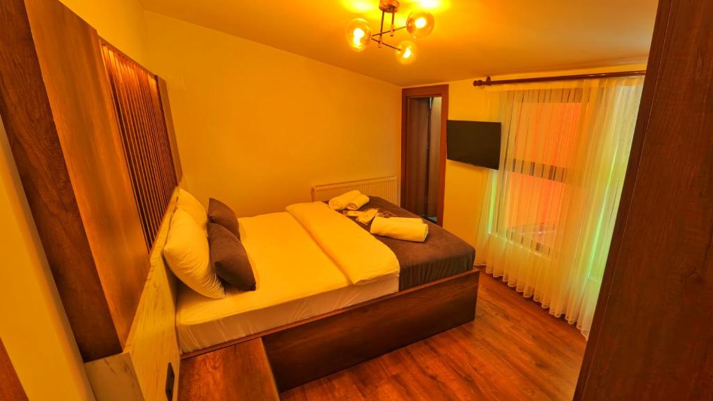 Postel nebo postele na pokoji v ubytování Vadi Bungalow