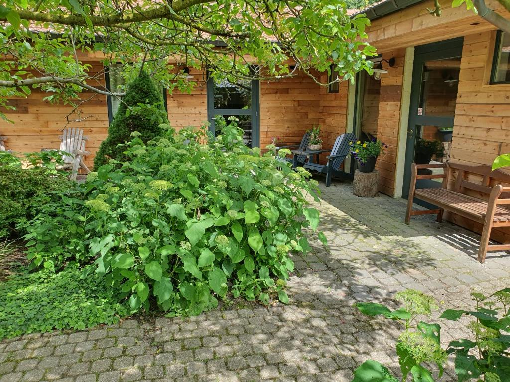 Zahrada ubytování B&B Land of Tir Nan Og