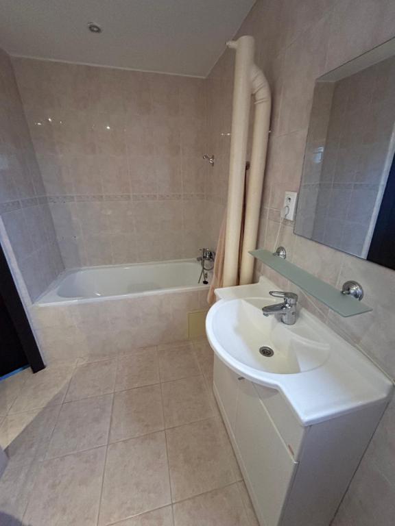 Koupelna v ubytování Apartman Rose