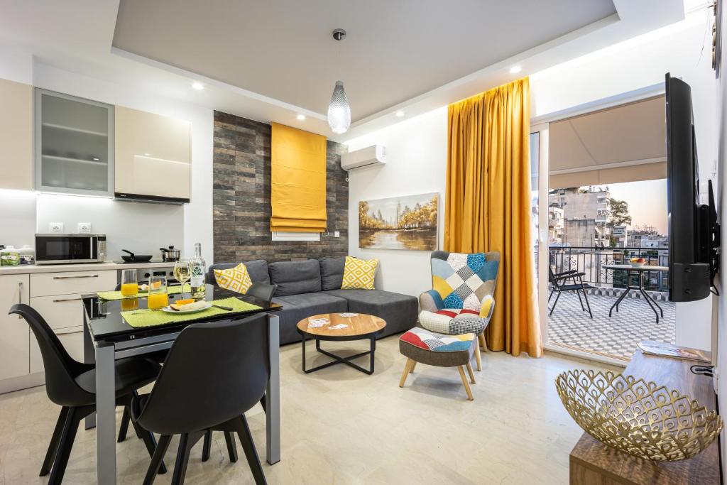 Picture of City Apartment With Exposed Ceiling Beams (formerly Aesthetic Luxury ...