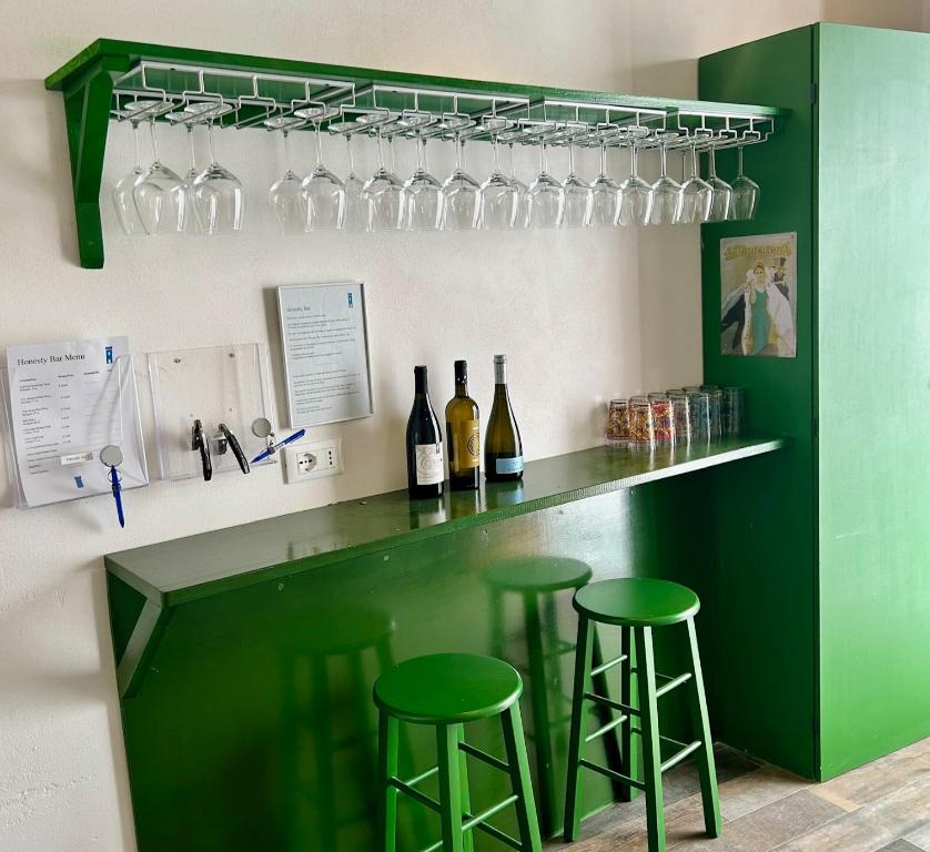The lounge or bar area at Locanda Sette Fate SPA e Solarium