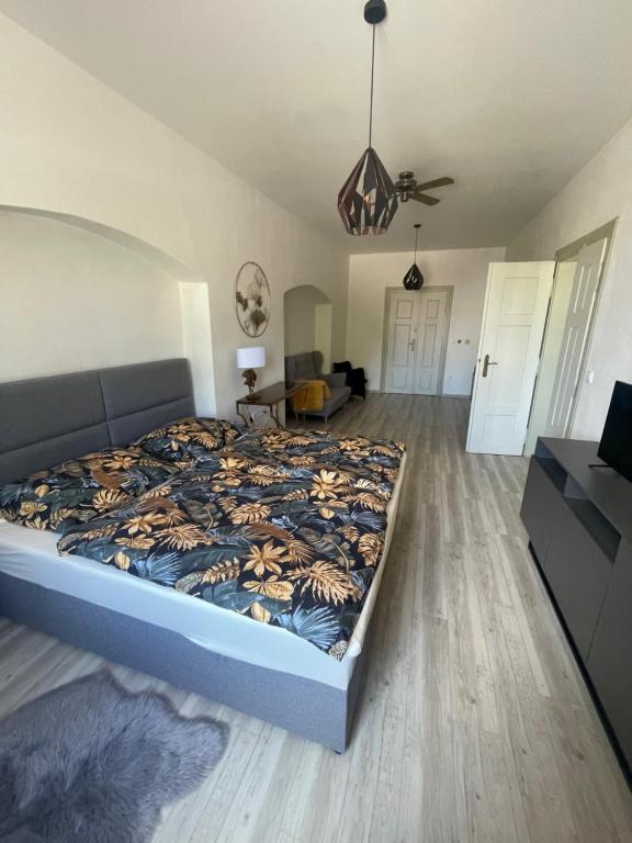 Postel nebo postele na pokoji v ubytování Apartmán 184 - Vysoké Mýto