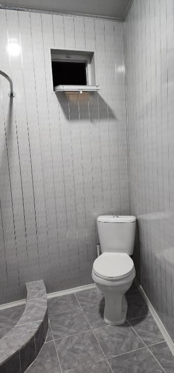 Koupelna v ubytování Sim-Sim Hostel
