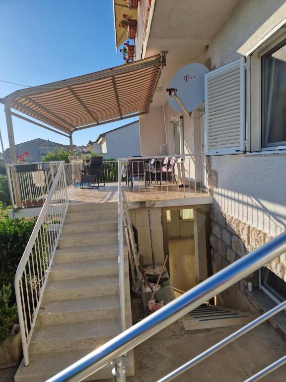 Balkón nebo terasa v ubytování Apartment Rukavina